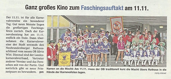 KC Tollensia im Blickfeld der Presse