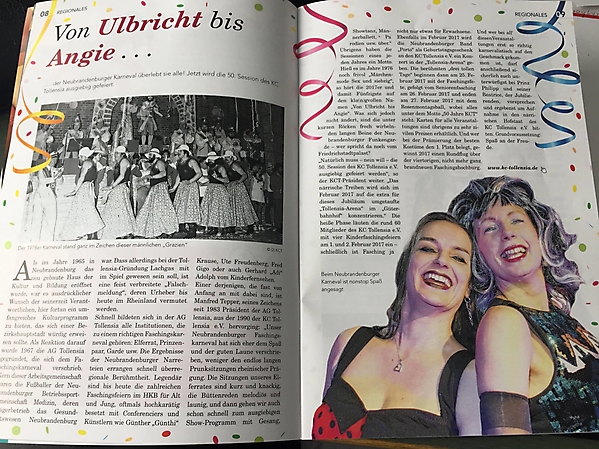 KC Tollensia im Blickfeld der Presse