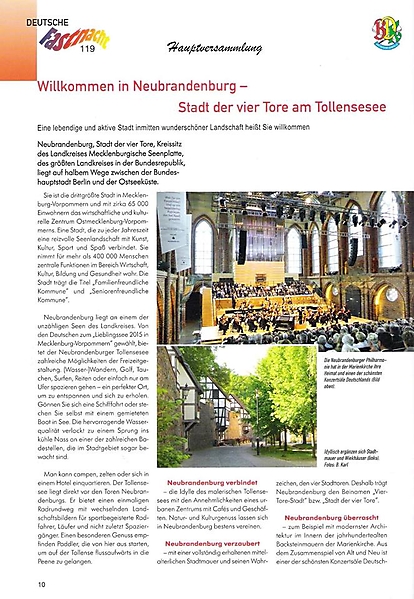 KC Tollensia im Blickfeld der Presse